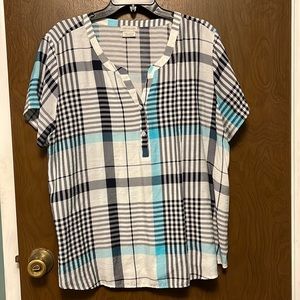 Van Heusen plaid shirt size XXL